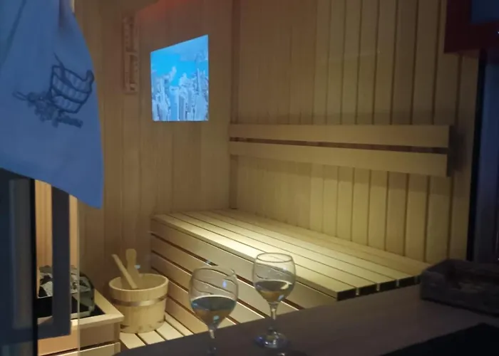 Lux Sa Saunom Ampelitsi Lejlighed *